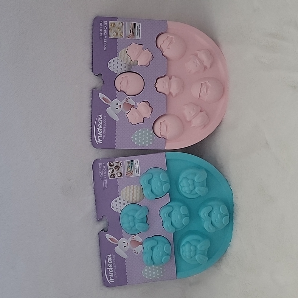 Easter Silicone Cupcake Pans Bunnies And Chicks